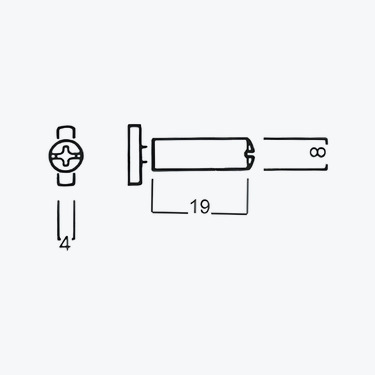 Hammerhead Screw - W023A